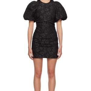 Ganni Black Mini Dress - BNWT - XS